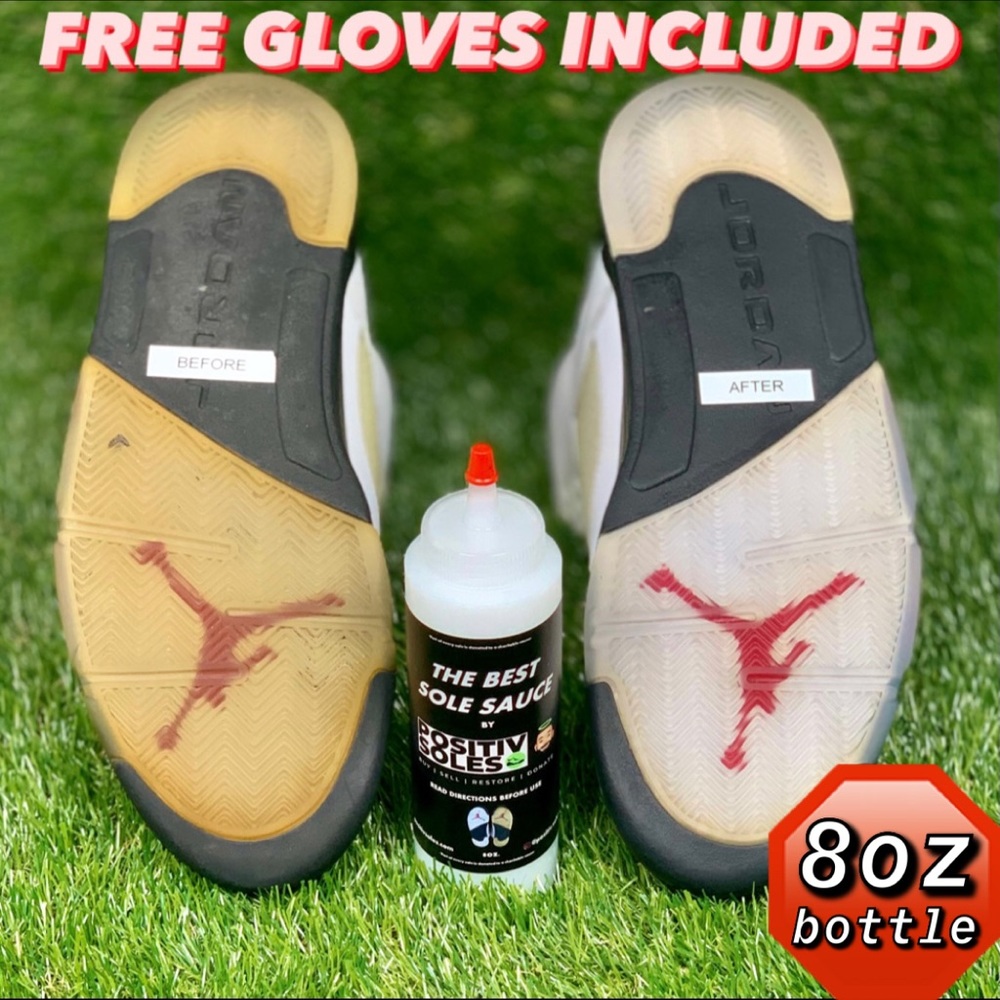 Sole Sauce Shoe Restorer Creme Removes Yellow Deoxidizes